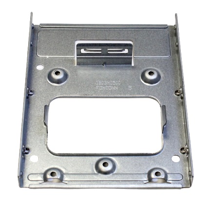 2.5 to 3.5 SAS SATA SSD Hard Drive Adapter Metal Tray